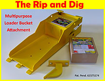The Rip and Dig - Multipurpose Loader Bucket Attachment